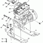 B984673 SLH Engine mounting - i984673