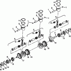 B984590 SLTX Crankshaft & piston - b984590