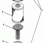 B974090 SL 1050 Fuel / water separator sl 900 b974091 and sl 1050 b97409...