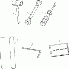 B974978 SLX PRO 785 Tool kit - b974978