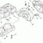 B964166 SLT 700 Crankcase slt 700 b964166 and intl. slt 700 i964166