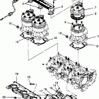 B964588 SLT 780 Cylinder & manifold slt 780 b964588 and  intl. slt 780 i...