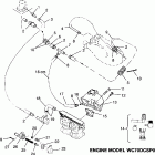 B964166 SLT 700 Cooling system - engine model wc70dcsp01 slt 700 b964166...