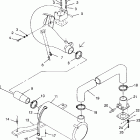 B964166 SLT 700 Exhaust system slt 700 b964166 and intl. slt 700 i964166