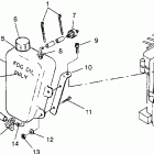 B964287 SLX 780 Engine fogging system  intl. slx 780 i964287