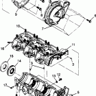 B964588 SLT 780 Crankcase assembly slt 780 b964588 and  intl. slt 780 i9...
