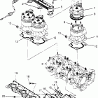 B964287 SLX 780 Cylinder & manifold slx 780 b964287 and intl. slx 780 i9...