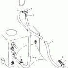 B964588 SLT 780 Water siphon slt 780 b964588 and intl. slt 780 i964588