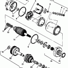 B964590 SLTX Starting motor sltx b964590 and intl. sltx i964590