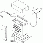B964166 SLT 700 Battery box slt 700 b964166 and  intl. slt 700 i964166