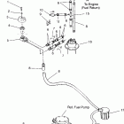 B954170 SLT 750 Fuel system slt 750 b954170