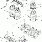 B954058 SL 650 Cylinder & manifold sl 650 b954058
