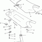 B954287 SLX 780 Seat assembly slx 780 b954287