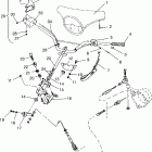 B954170 SLT 750 Steering assembly slt 750 b954170