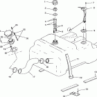 B954170 SLT 750 Fuel tank w / separate fuel sender   and pick-up  slt 75...