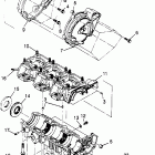 B954287 SLX 780 Crankcase assembly  slx 780 b954287
