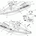 B954170 SLT 750 Decals slt 750 b954170