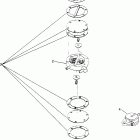 B954058 SL 650 Fuel pump assembly  sl 650 b954058