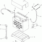 B954287 SLX 780 Battery box slx 780 b954287