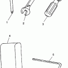 B944058 SL 650 Tool kit assembly sl 650 b944058
