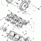 B944070 SL 750 Crankcase assembly sl 750 b944070