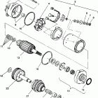 B944170 SLT Starting motor assembly slt 750 b944170
