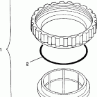 B944170 SLT Drain assembly slt 750 b944170