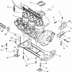 B944058 SL 650 Engine mounting sl 650 b944058