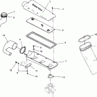 B944170 SLT Air vent slt 750 b944170