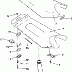 B934070 SL 750 Seat assembly sl 750  /  b934070