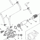 B934070 SL 750 Oil pump assembly sl 750  /  b934070