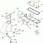 B934070 SL 750 Air vent sl 750  /  b934070