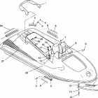 B934070 SL 750 Hull and body assembly sl 750  /  b934070