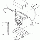 B934070 SL 750 Battery box sl 750  /  b934070