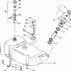B934070 SL 750 Fuel tank sl 750  /  b934070