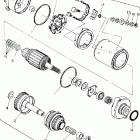 B924058 SL 650 Starting motor sl 650 / b924058