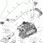 Wake PRO 215,1503 SCIC Опора двигателя и глушитель воздухозаборника