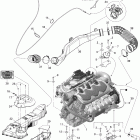 RXP 215,1503 SCIC Опора двигателя и глушитель воздухозаборника