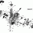 GTI STD 1503 DT Крышка картера и генератор