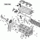 GTX STD 1503 NA Головка цилиндров