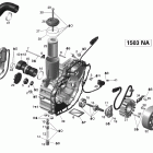 GTX STD 1503 NA Крышка картера и генератор