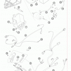 525 XC ATV CHASSIS Электрика