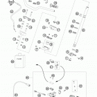 525 XC ATV CHASSIS Руль