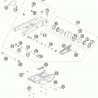 525 XC ATV CHASSIS Бугель