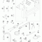 525 EXC ATV ENGINE Специальный инструмент