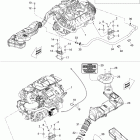 GTX LTD 1503 BVIC Опора двигателя и глушитель воздухозаборника