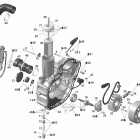 GTX 4-TEC LTD Крышка картера и генератор