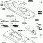 GTX 4-TEC, STD Наклейки