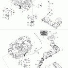 GTX 4-TEC, LTD SCIC Опора двигателя и глушитель воздухозаборника