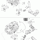 RXP Опора двигателя и глушитель воздухозаборника